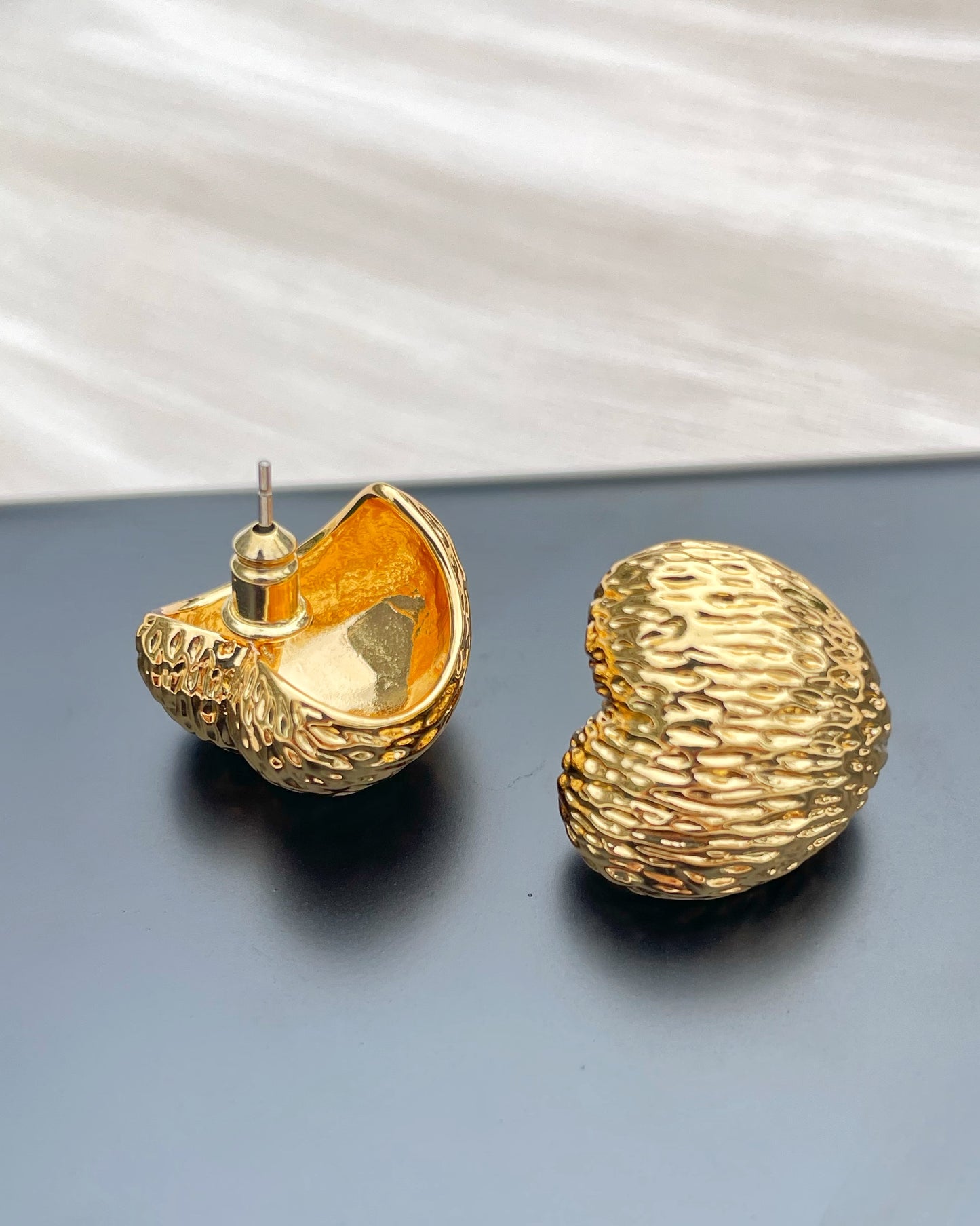 3D Heart Shape Earring