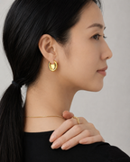 Pebble Oval Hoops