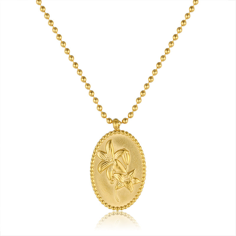Bloom Medallion Necklace