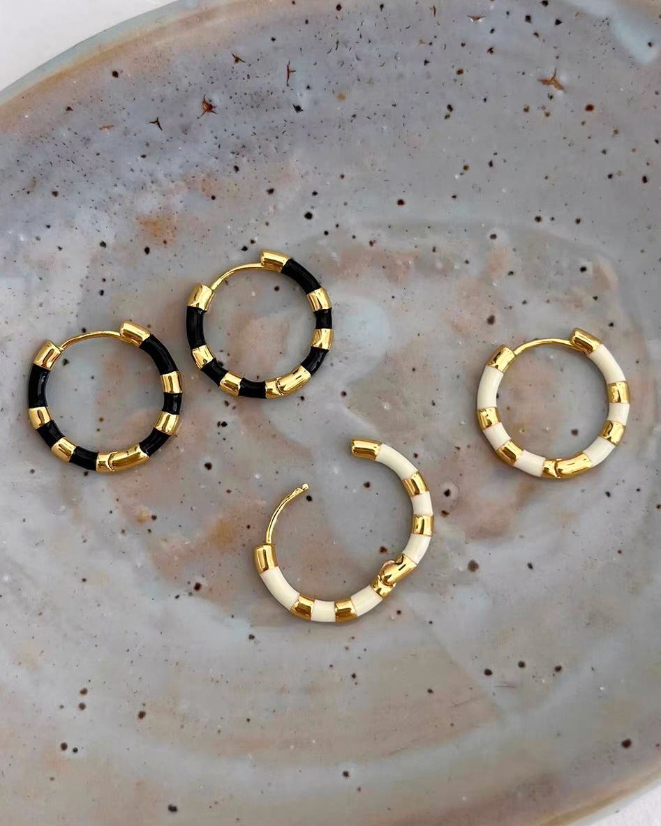 Colorline Enamel Hoops
