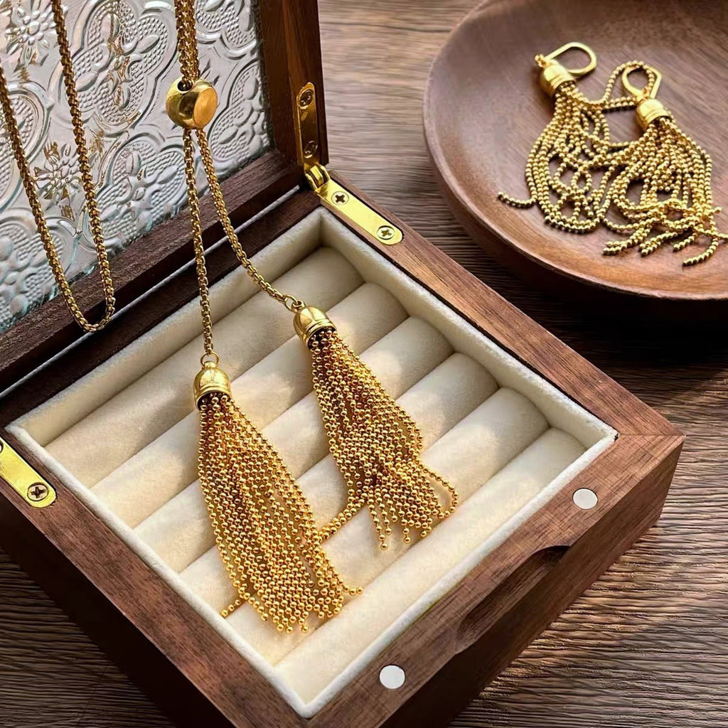 Golden Cascade Tassel