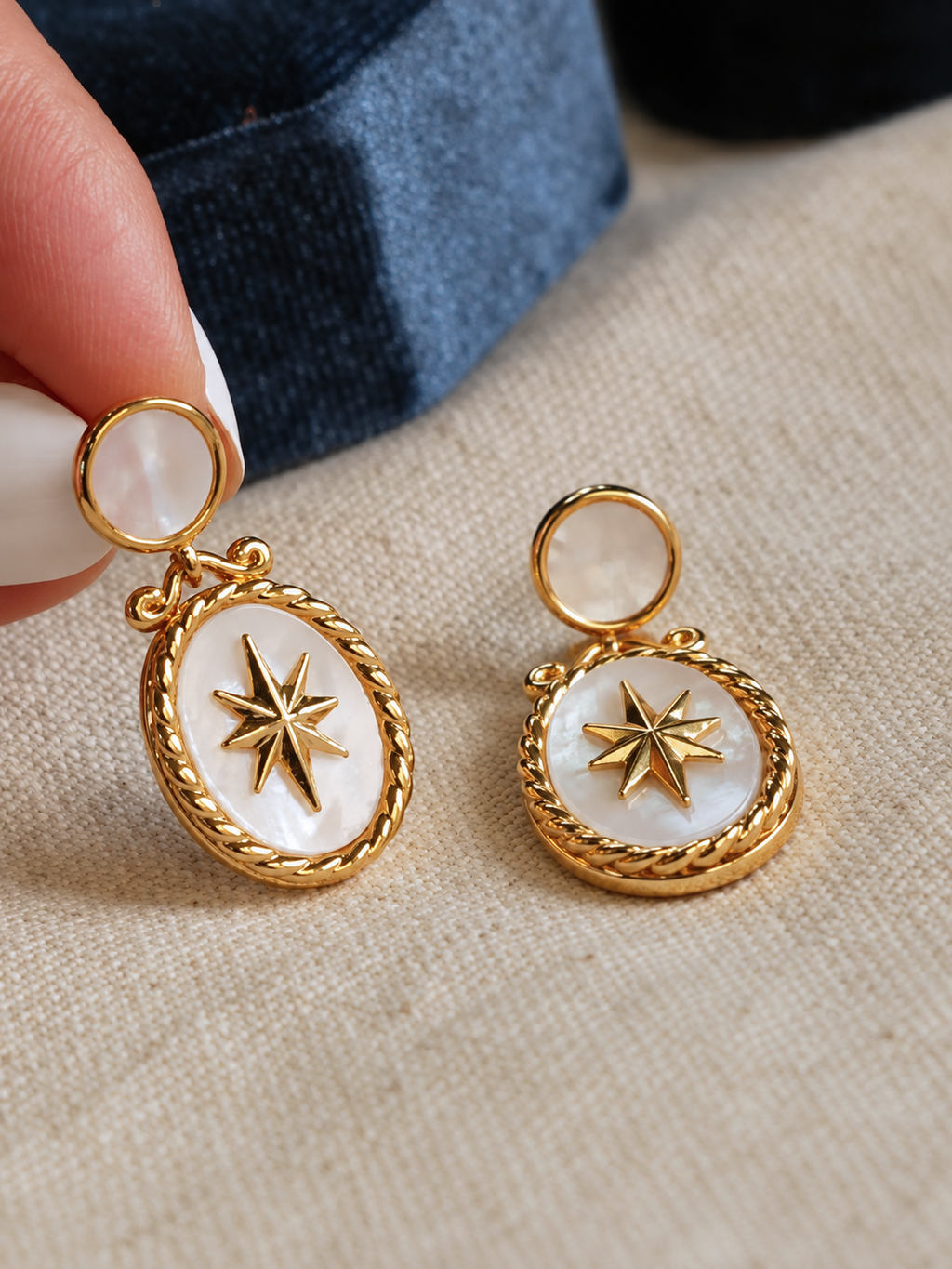 Celeste Star Earrings