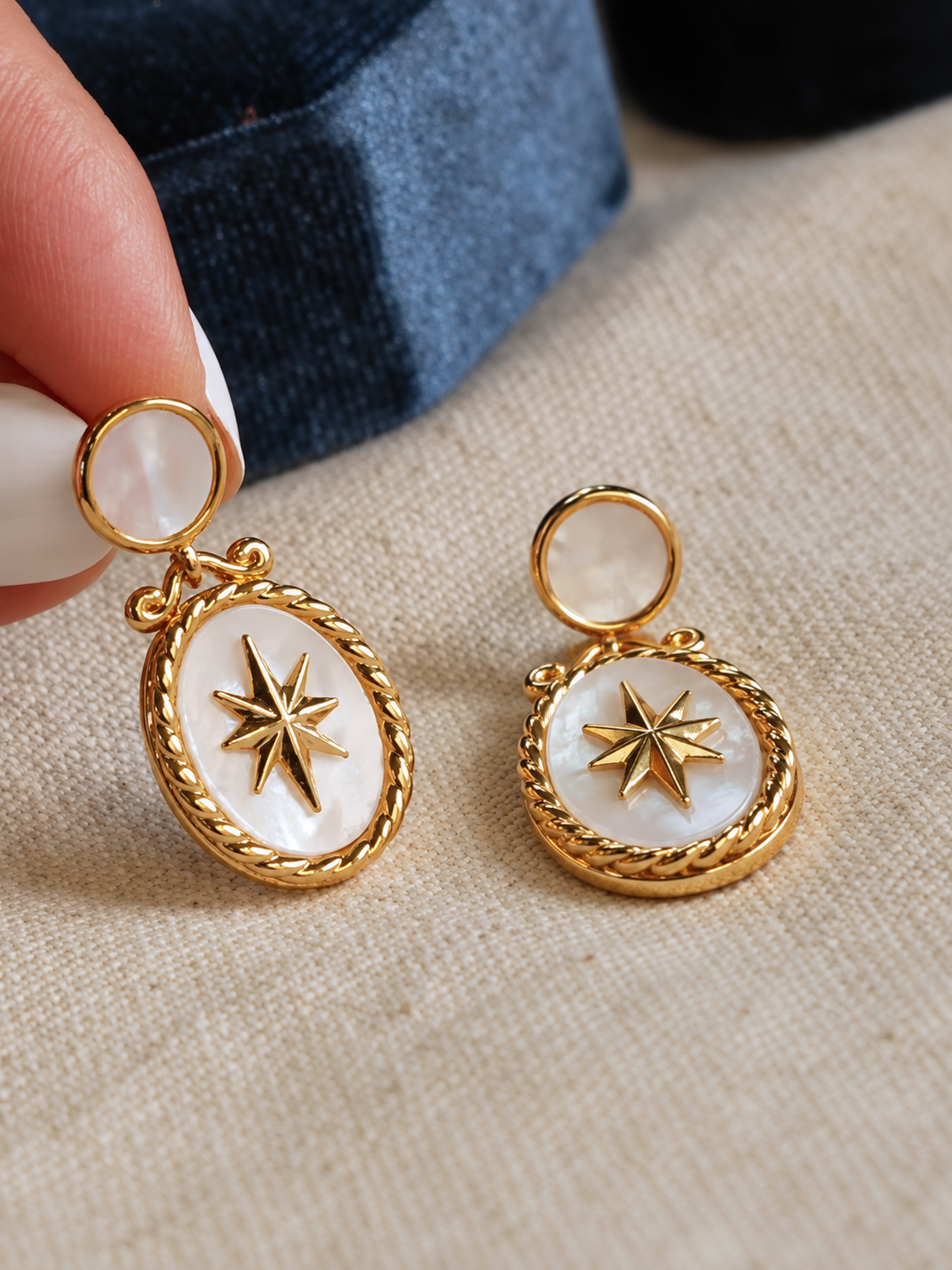 Celeste Star Earrings