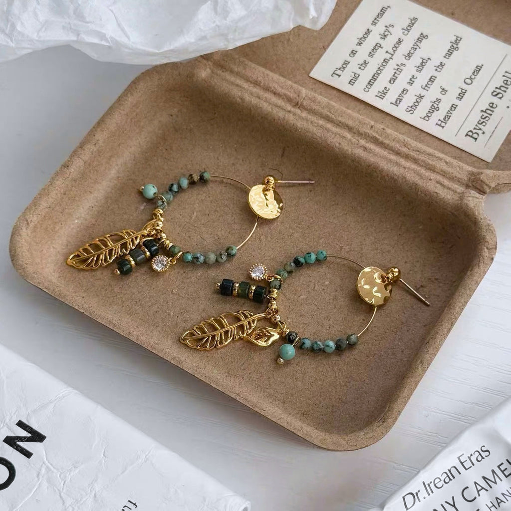 Dreamcatcher Feather Earrings