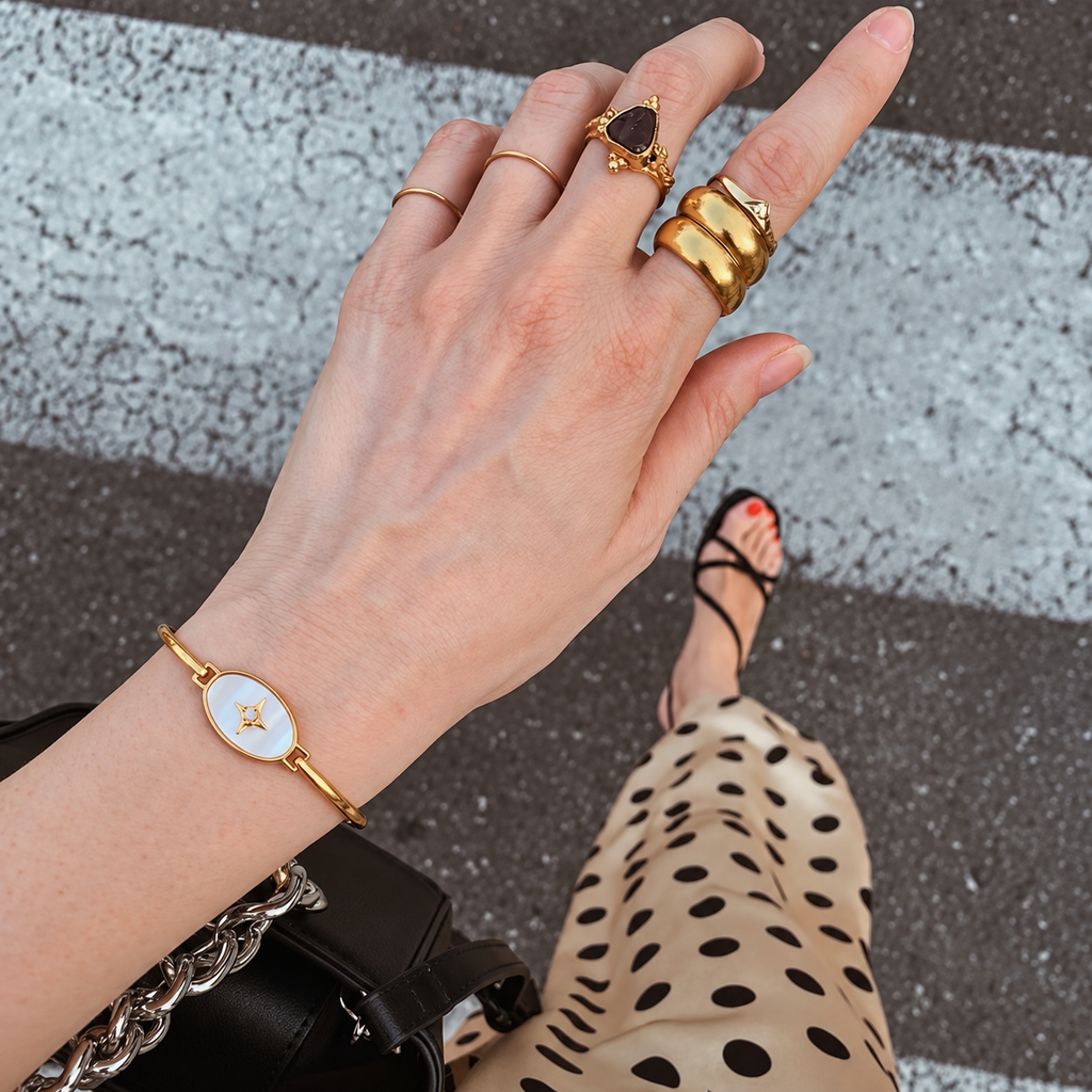 Celeste Star Bangle