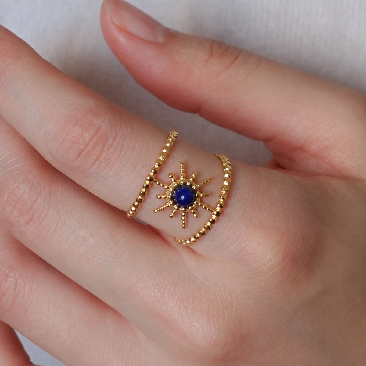 Solara Lapis Ring