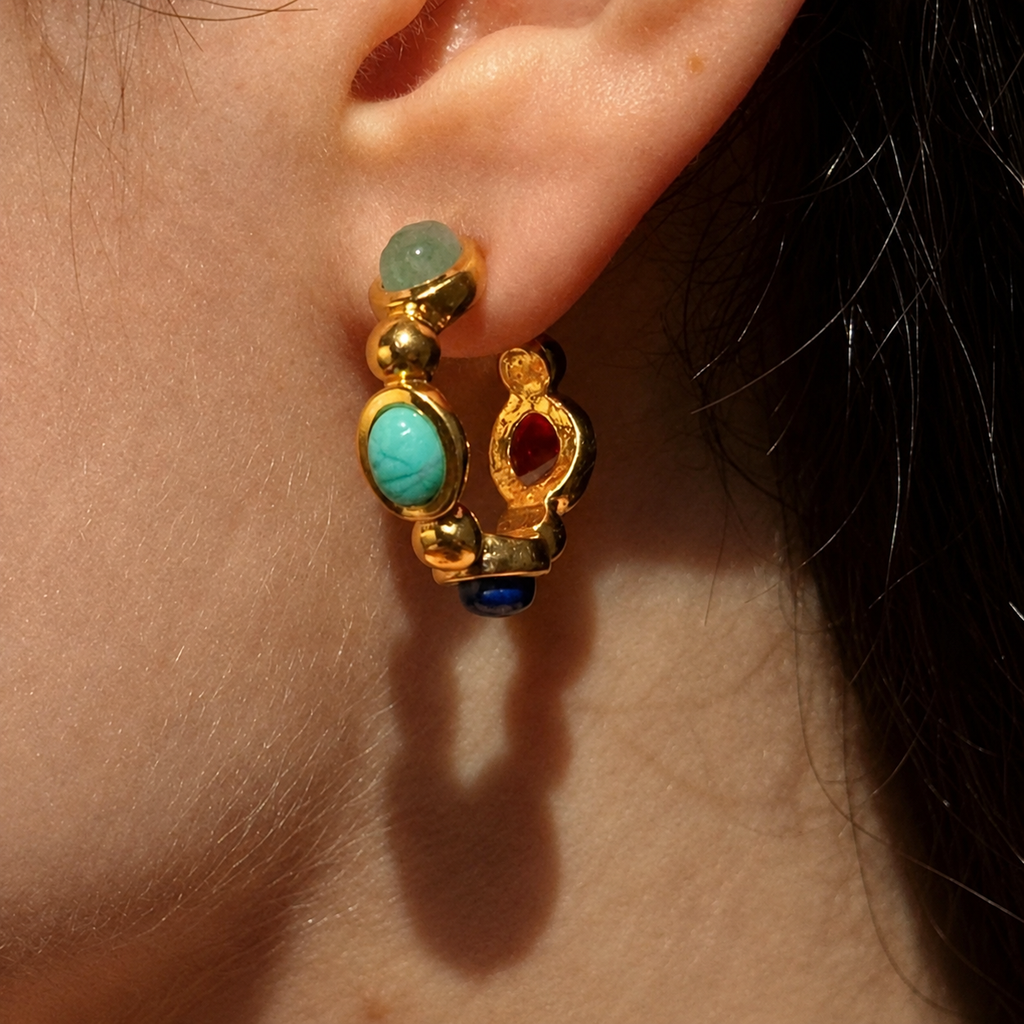 Mosaic Relic Hoops