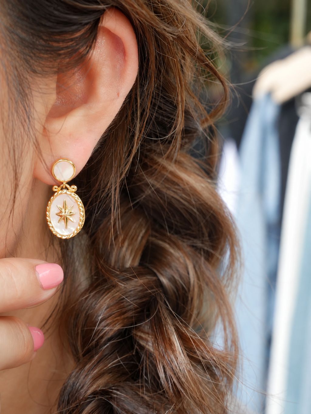 Celeste Star Earrings