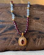 Garnet Glow Necklace