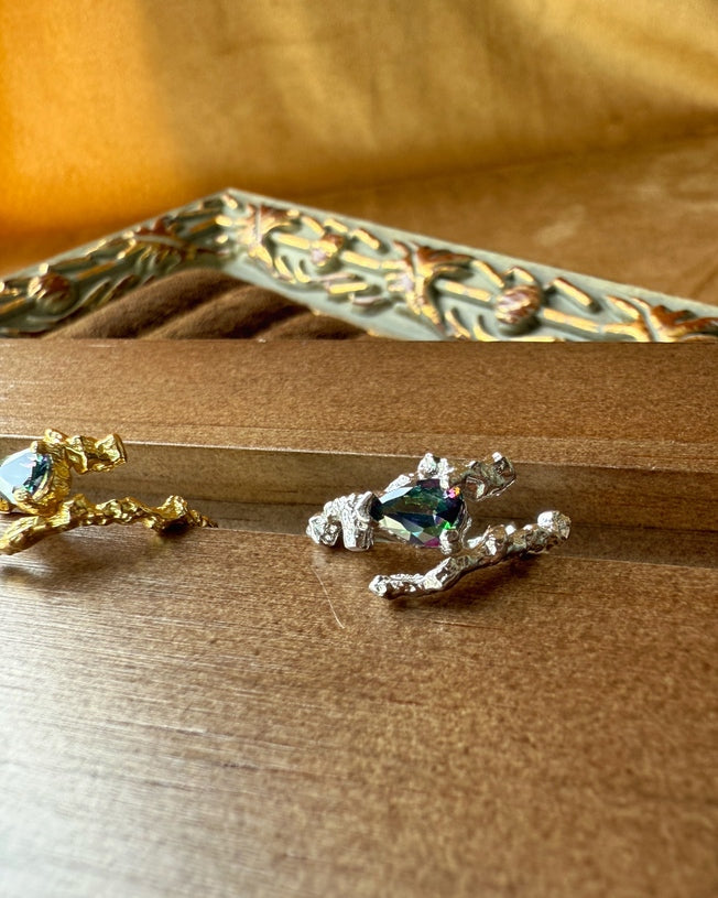 Prism Teardrop Ring