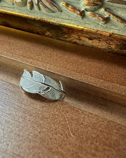 Feather Whisper Ring