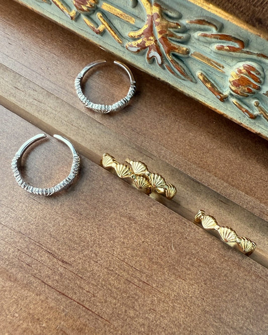 Shell Texture Ring