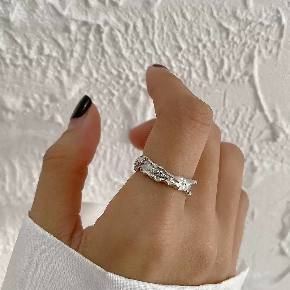 Crumpled Glow Ring