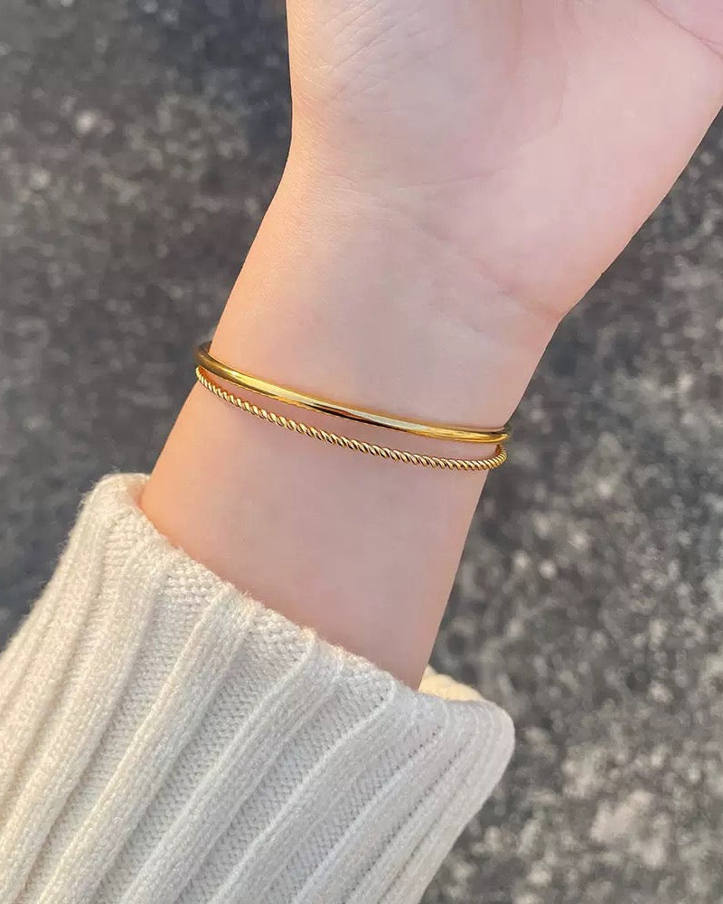Twist Edge Cuff