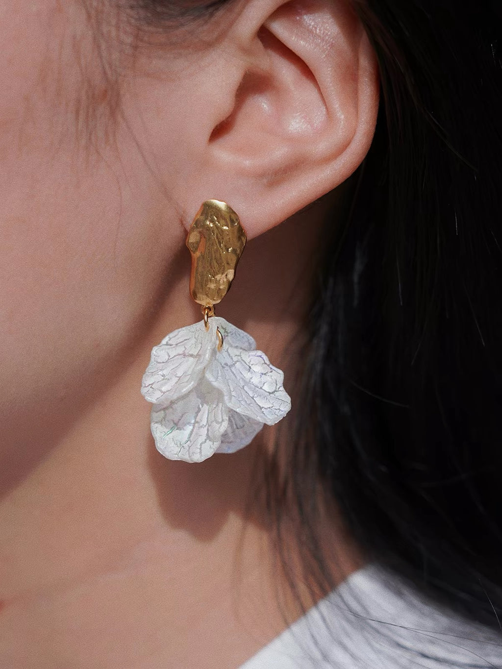 Ocean Petal Earrings