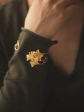 Ginkgo Leaf Bangle