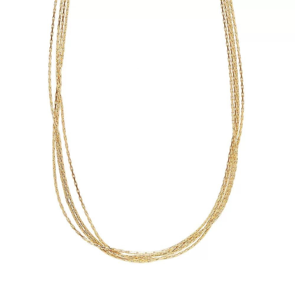 Fourfold Chain Necklace
