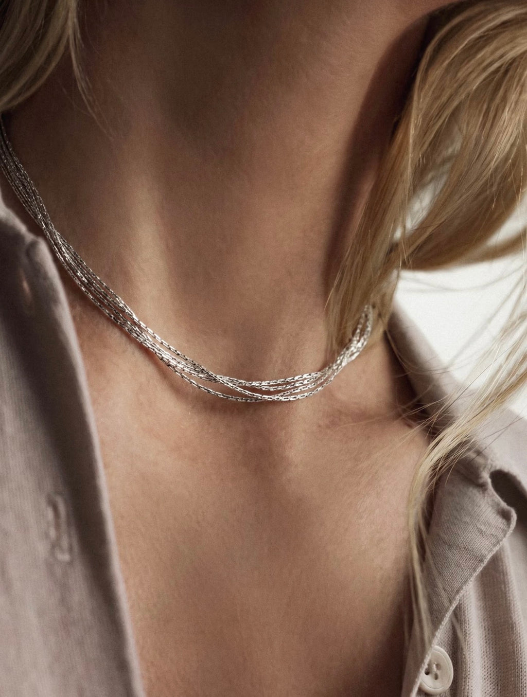 Fourfold Chain Necklace