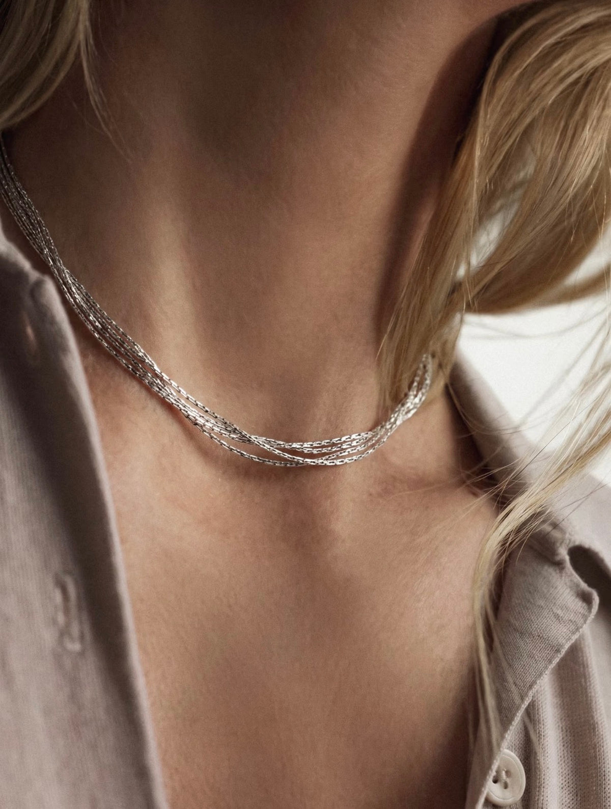 Fourfold Chain Necklace
