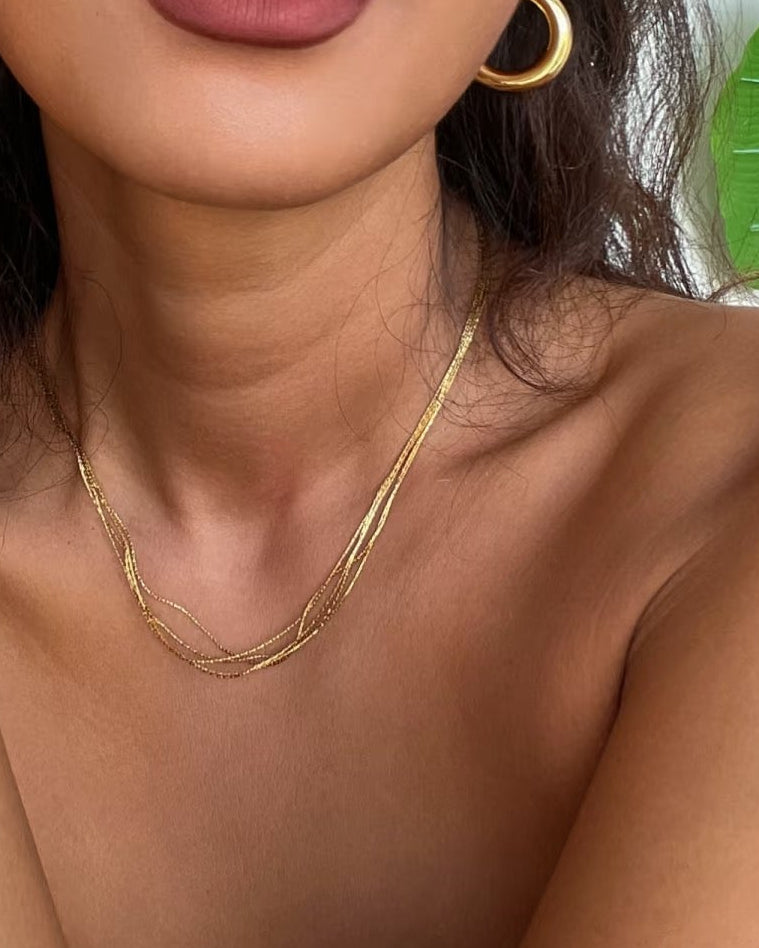 Fourfold Chain Necklace