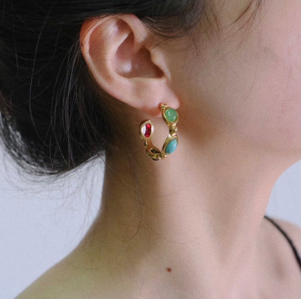 Mosaic Relic Hoops