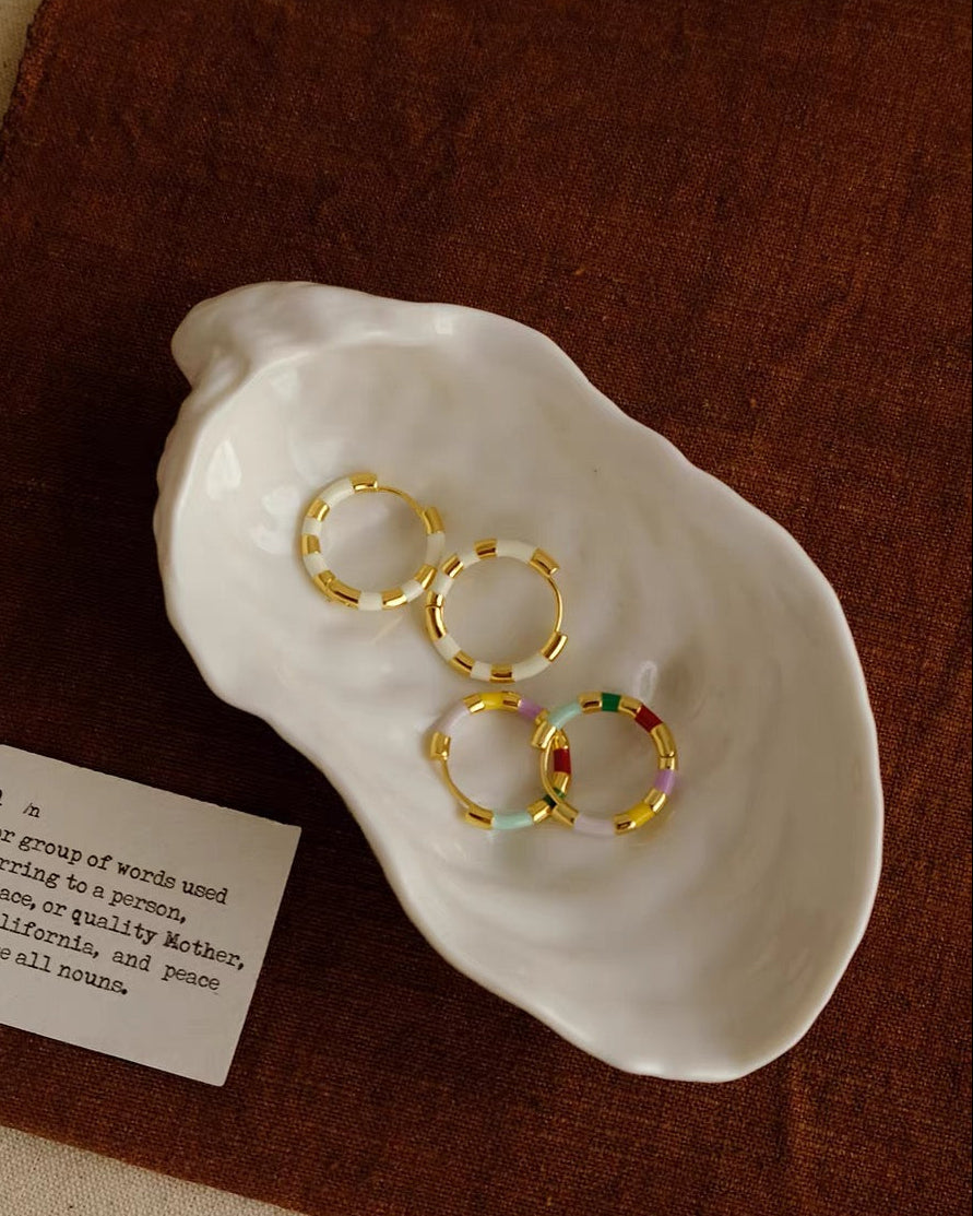 Colorline Enamel Hoops
