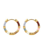 Colorline Enamel Hoops