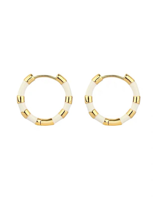Colorline Enamel Hoops