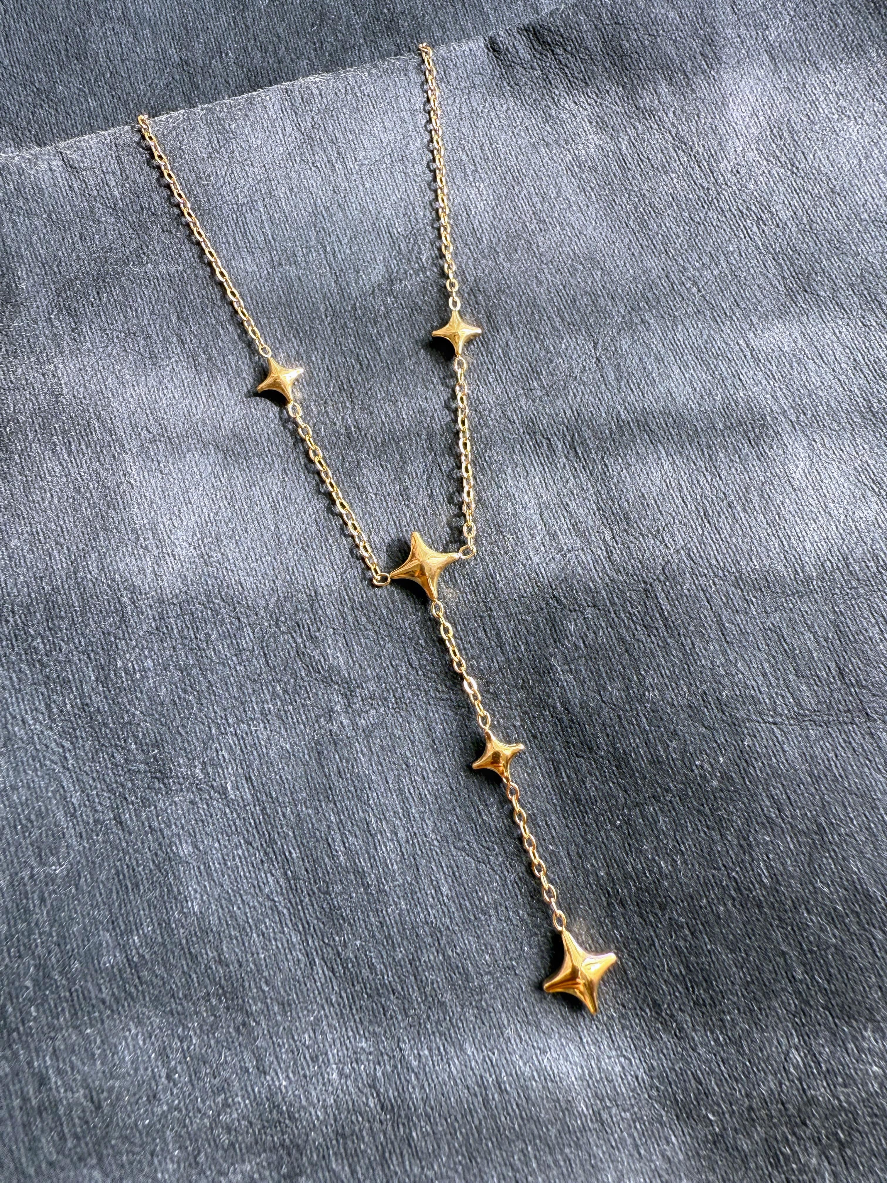 Twinkle Star Set (Earrings + Necklace)
