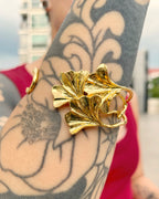 Ginkgo Leaf Bangle