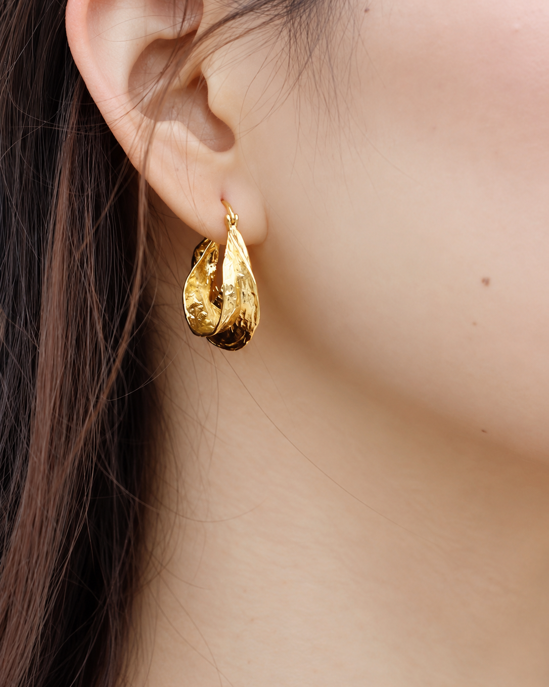 Molten Gold Hoops