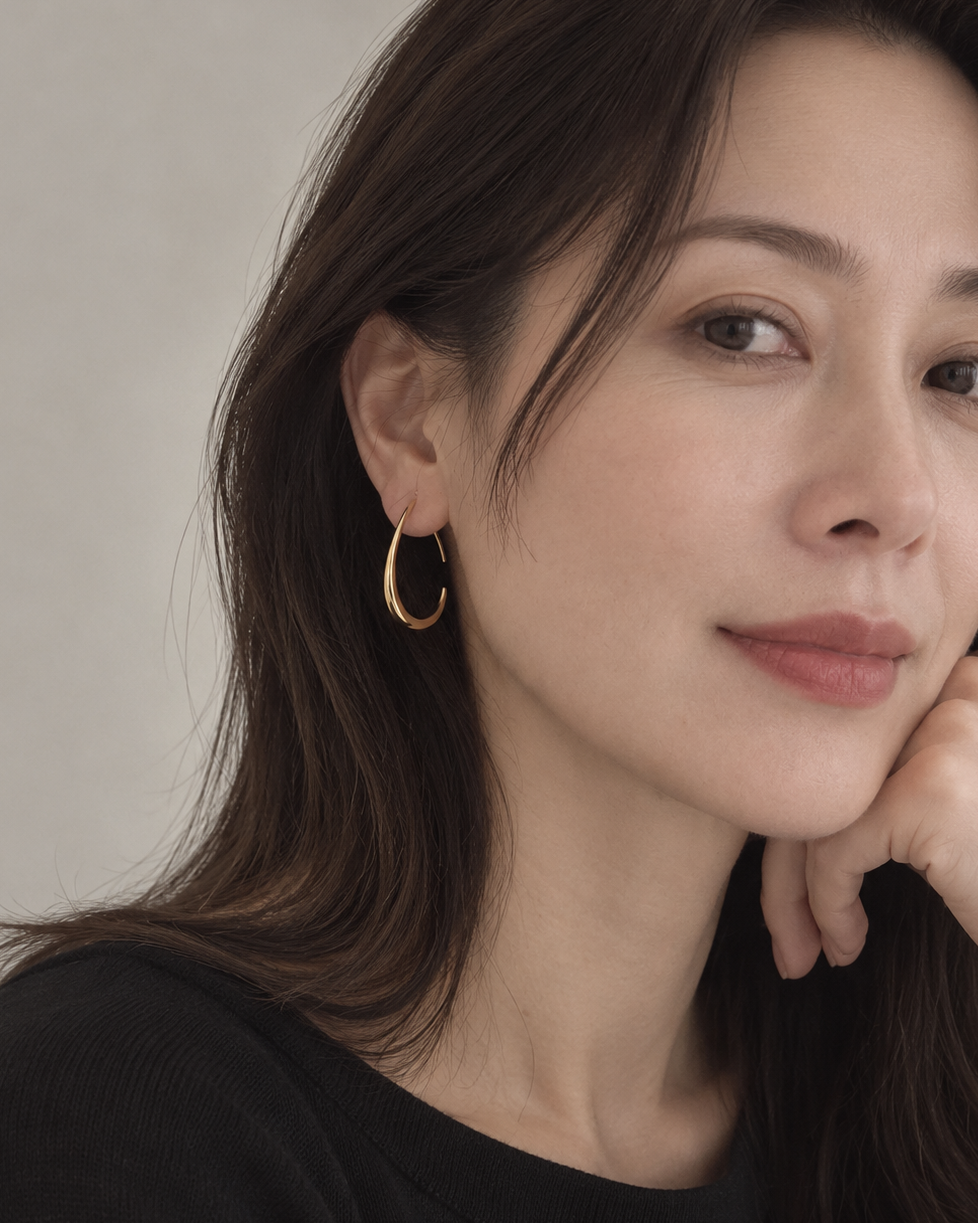 Lunar Curve Earrings