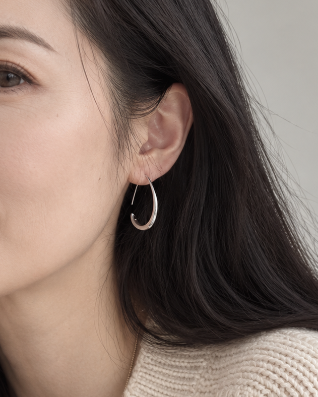 Lunar Curve Earrings