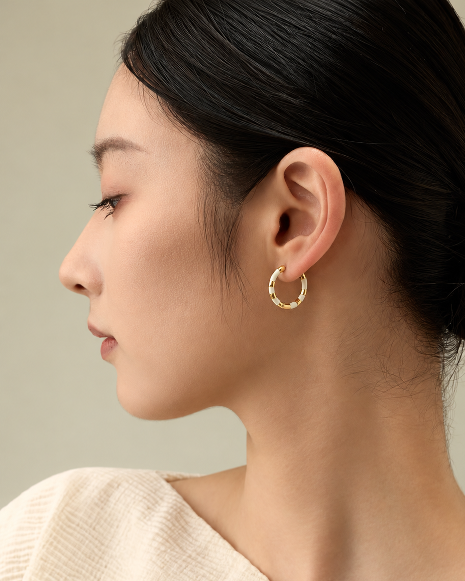 Colorline Enamel Hoops