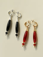Amara Agate Drop Earrings