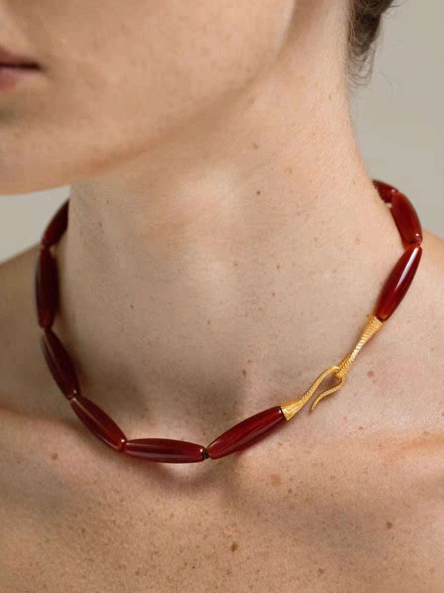 Amara Agate Necklace