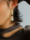 Reef Relic Pearl Earrings