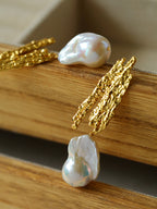 Reef Relic Pearl Earrings
