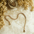 Lumi Duo Chain Bracelet – Gold Stainless Steel Layered Bracelet