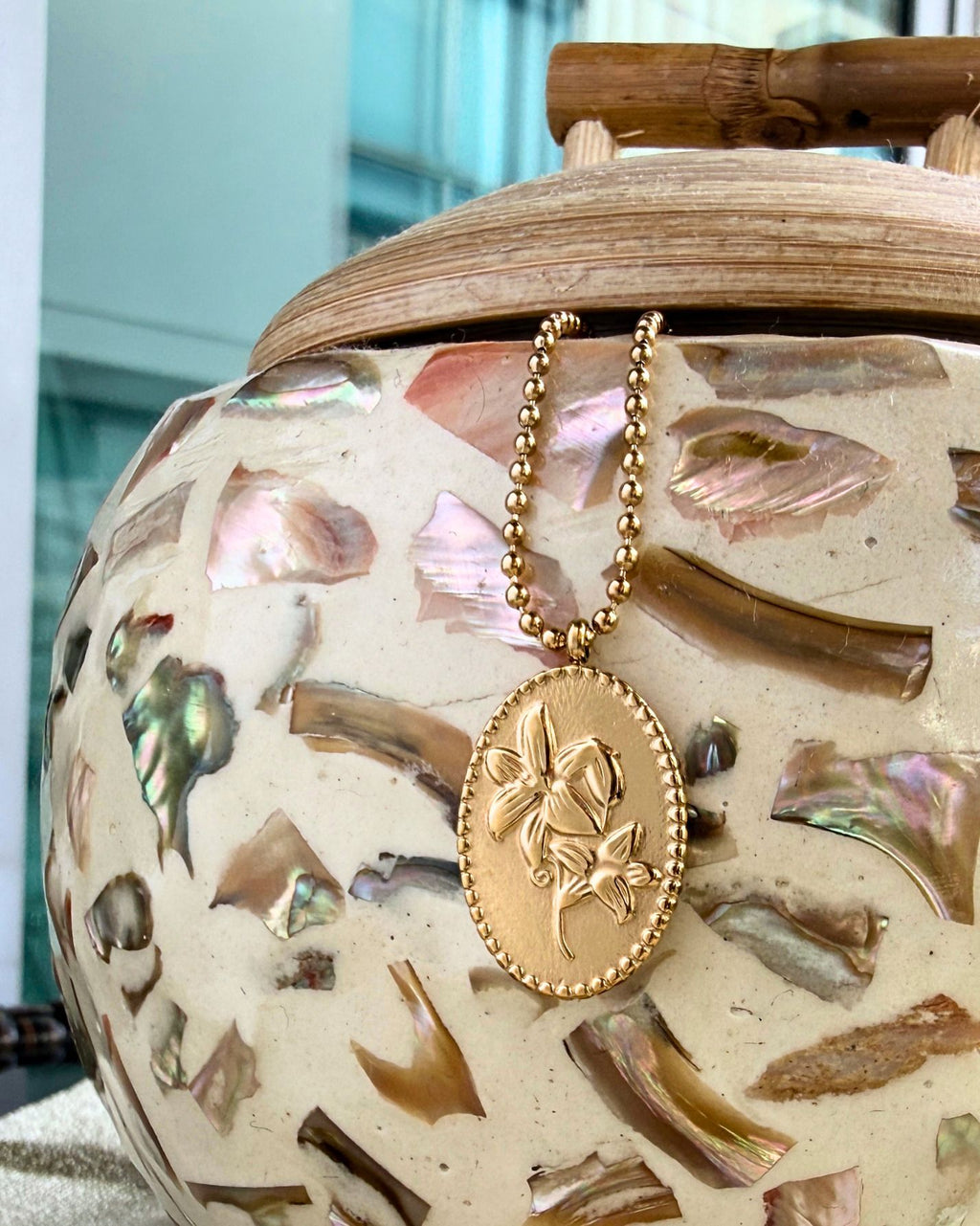 Bloom Medallion Necklace