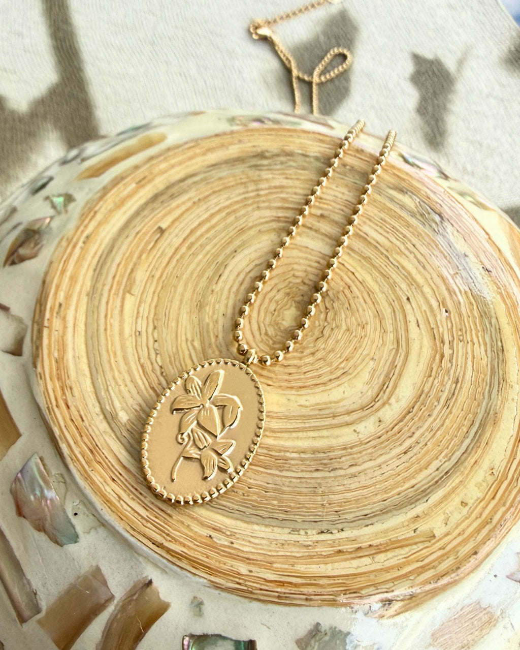 Bloom Medallion Necklace