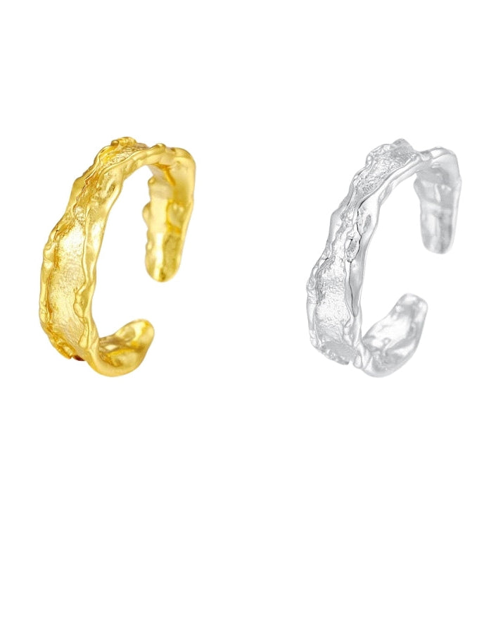 Crumpled Glow Ring