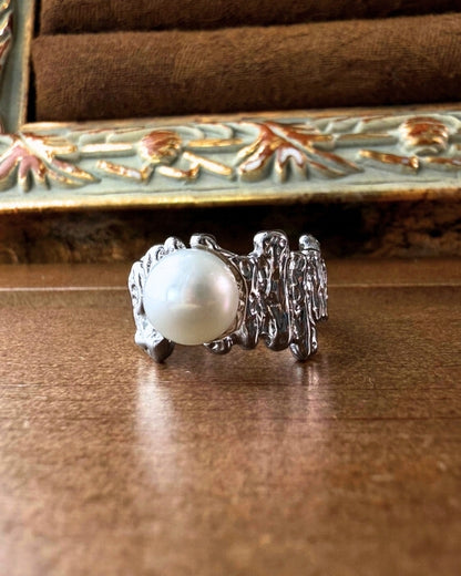 Pearl Rift Ring