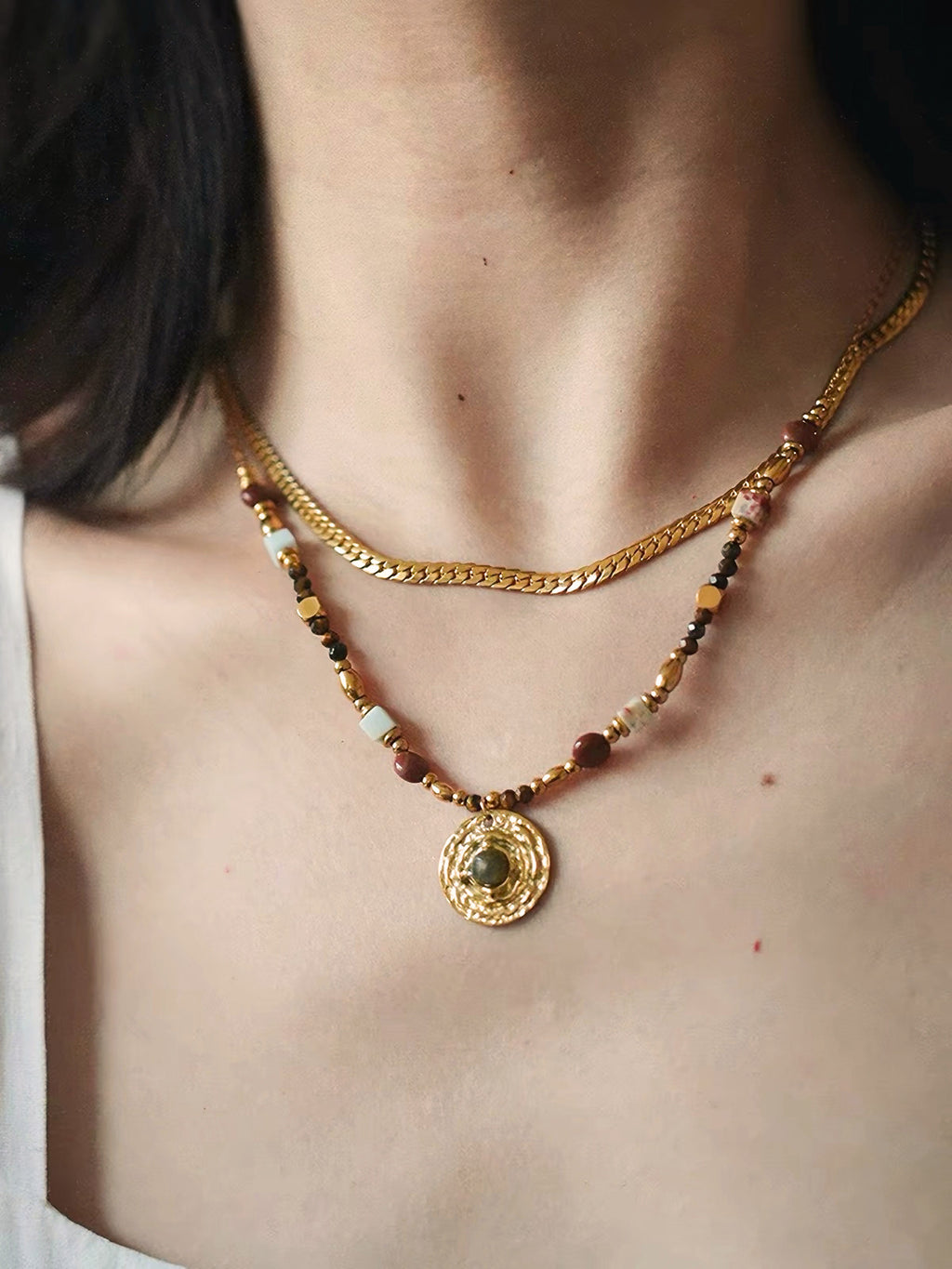 Solar Crest Necklace
