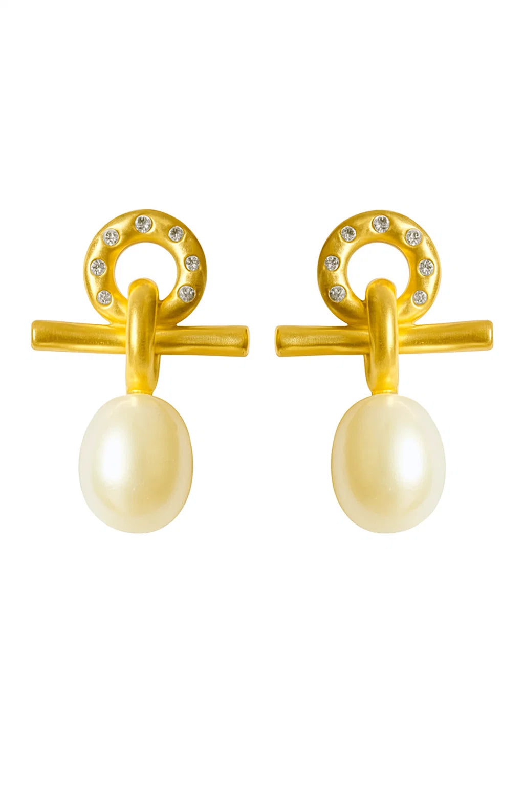 Pearl Orbit Earrings